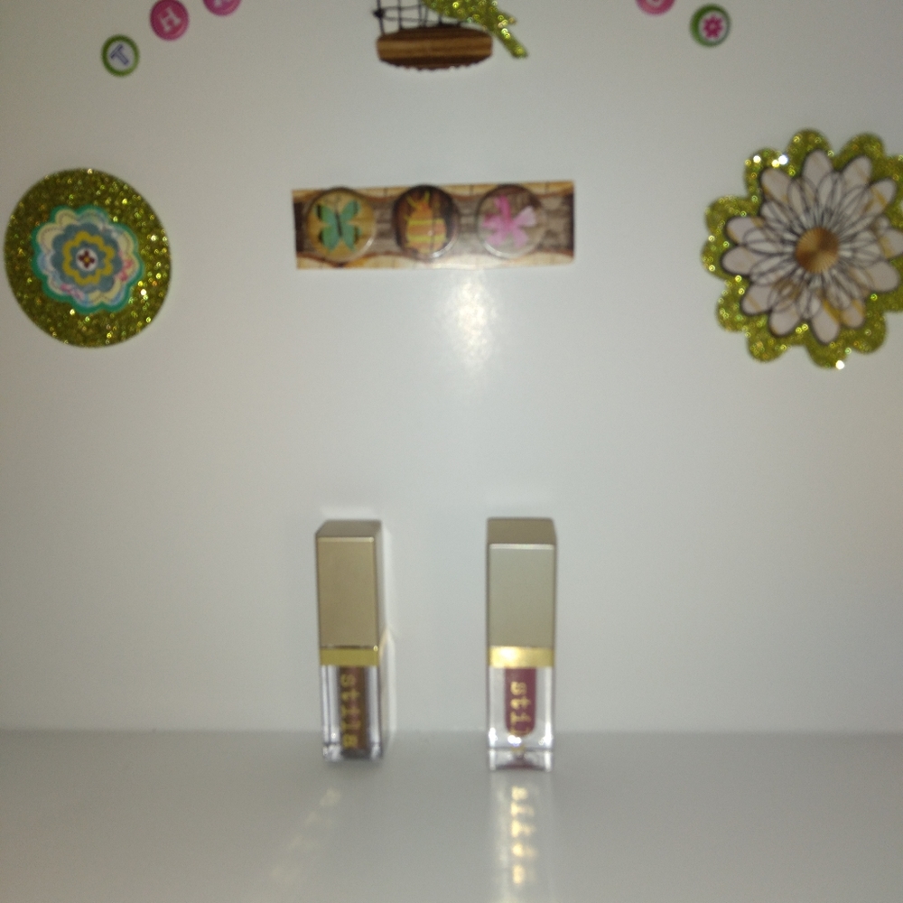 Stila rockin rose glitter & glow with Synergy lip